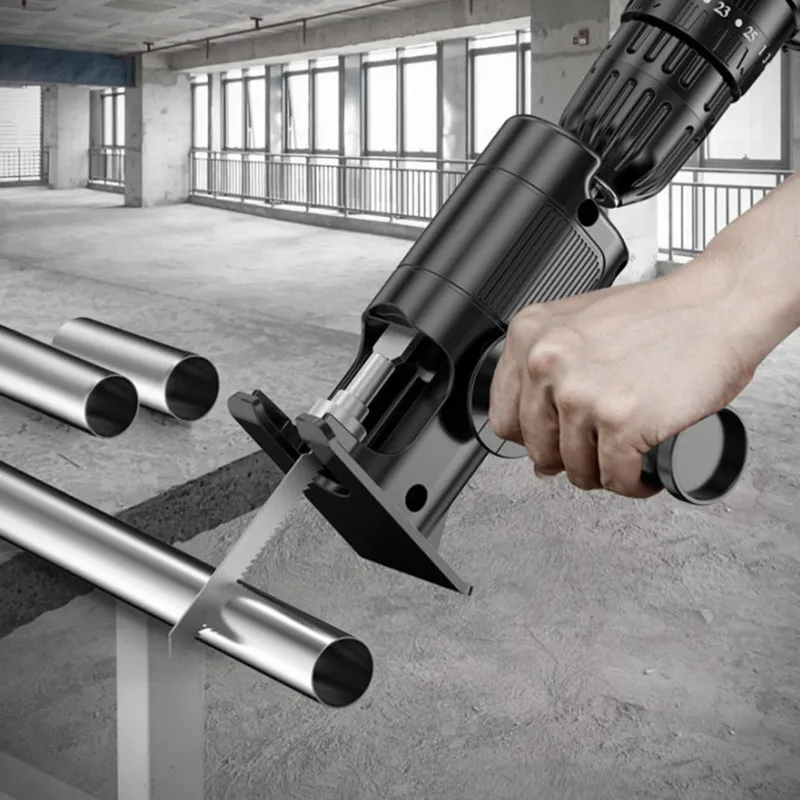 Reciprocating Saw Attachment Drill - Adaptador Convertidor para Sierra de Calar,