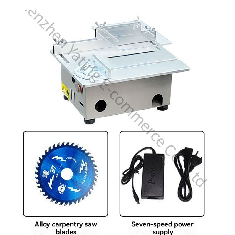 Mini Table Saw For Woodworking - Sierra de Mesa Eléctrica, Mini Sierra
