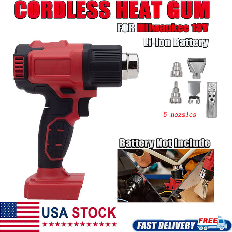 Cordless Heat Gun For Shrink Tubing - Pistola de Calor Inalámbrica Compatible con