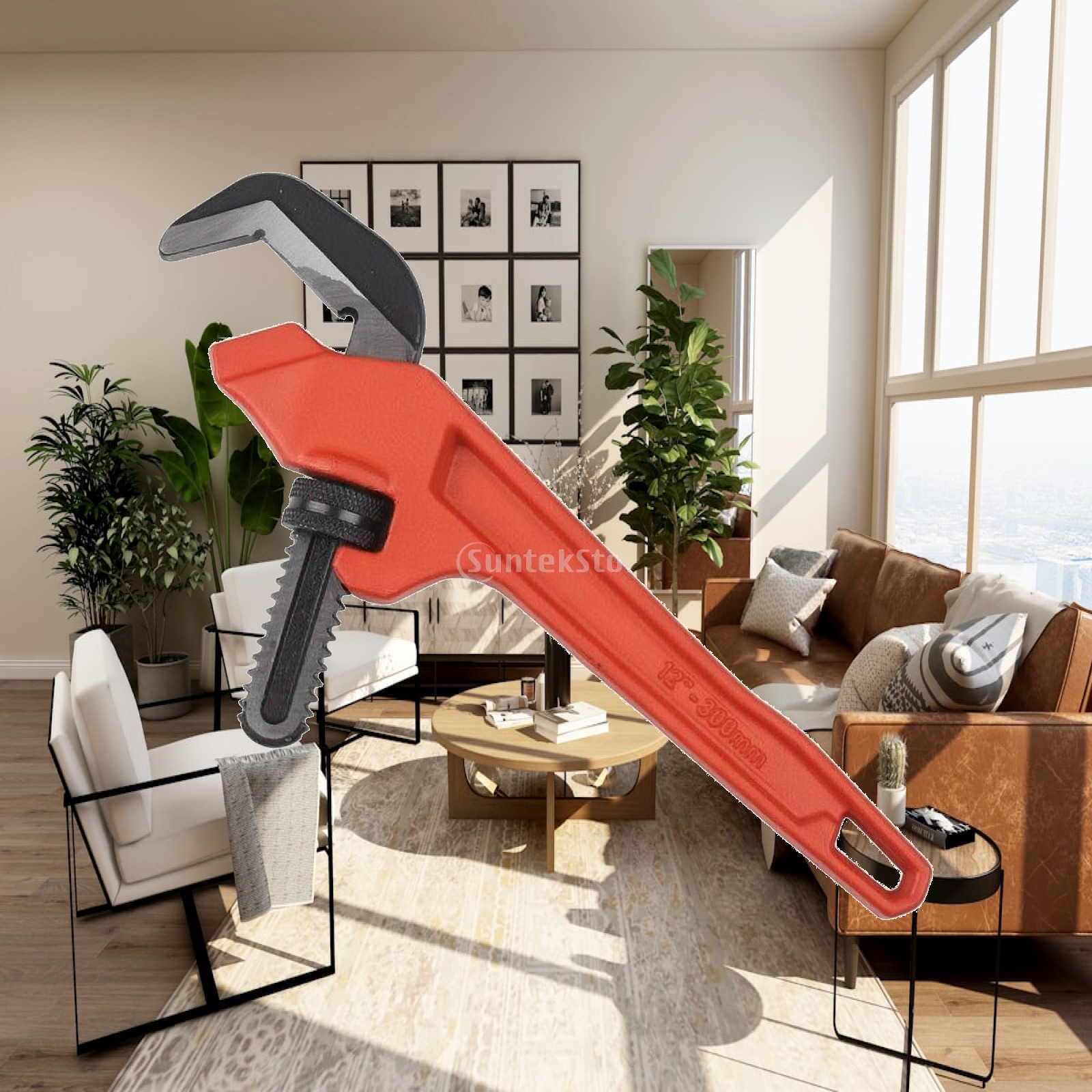Plumbing - Llave de tubo hexagonal ajustable con