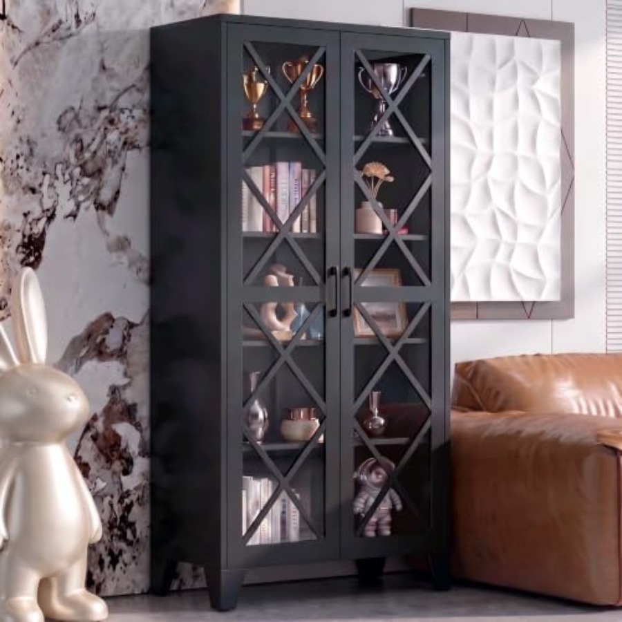 Hardware - Vitrina de vidrio 71 H para