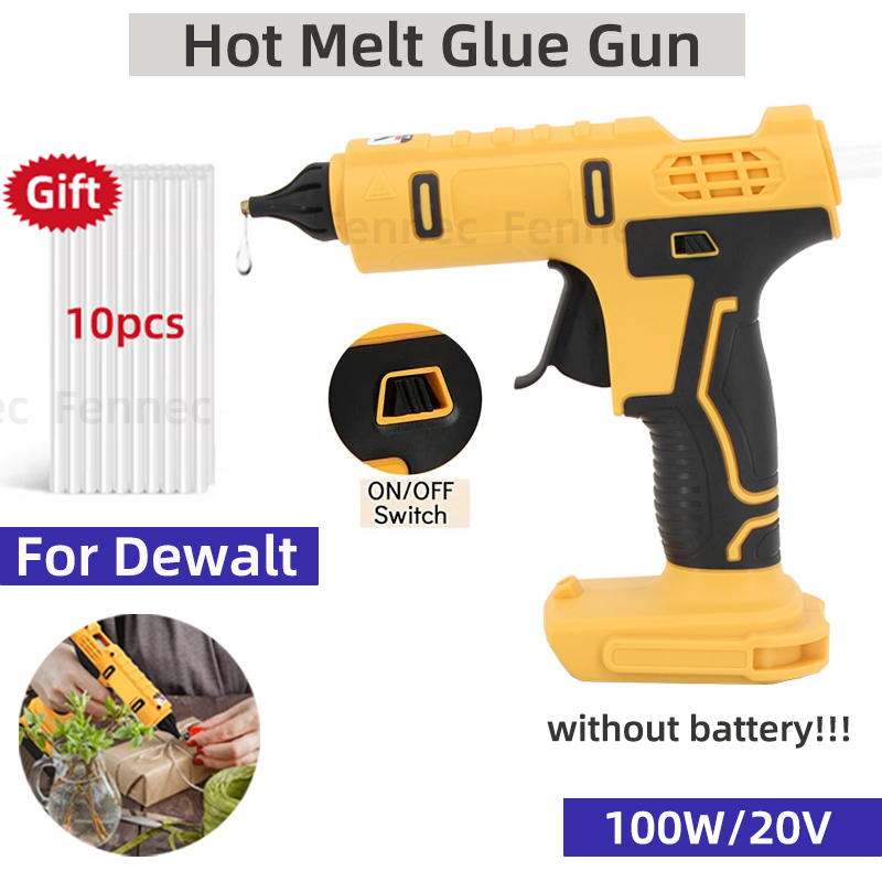 Hot Melt Glue Gun Cordless - Pistola de pegamento caliente eléctrica de