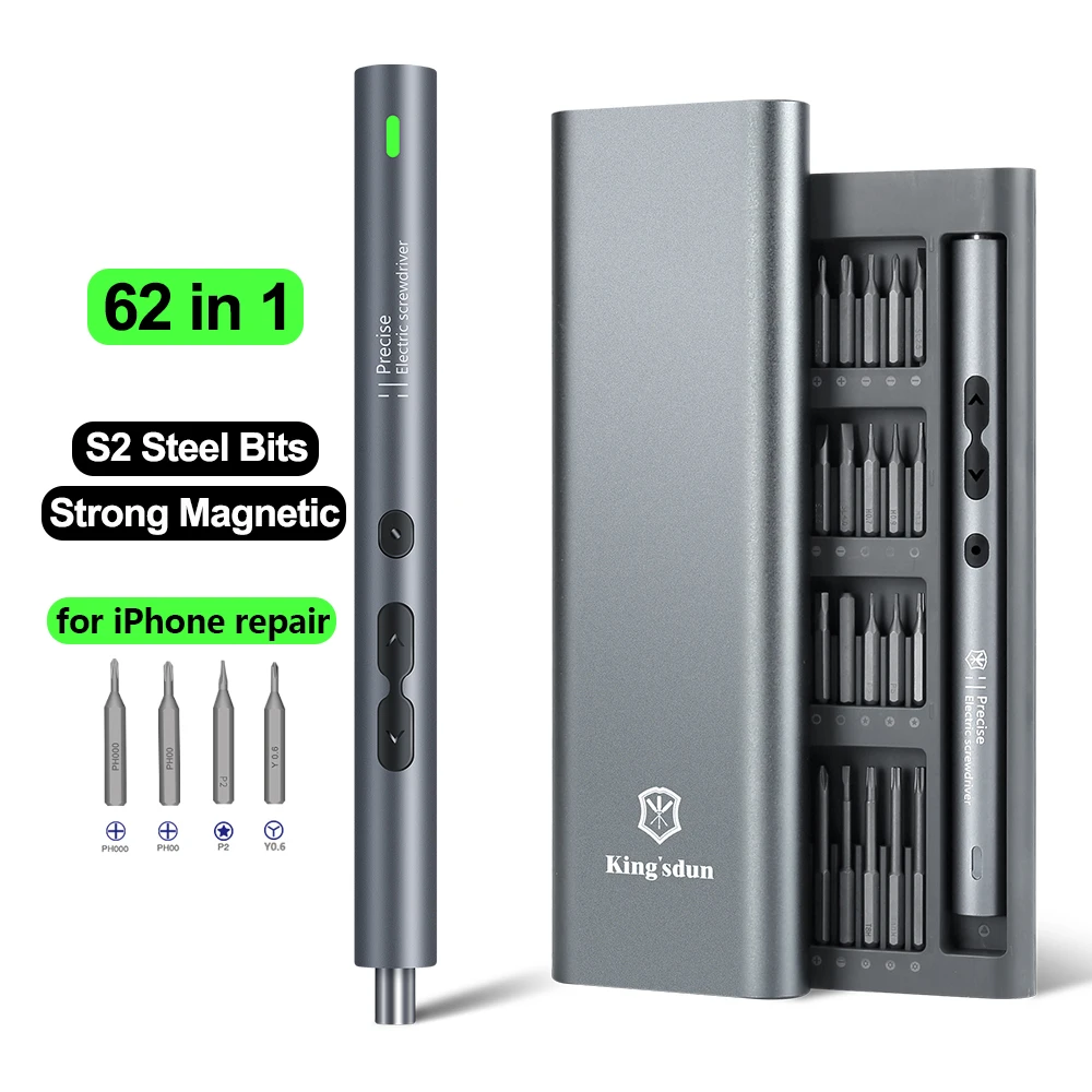 Electric Screwdriver Rechargeable Usb - Juego de destornilladores eléctricos de precisión