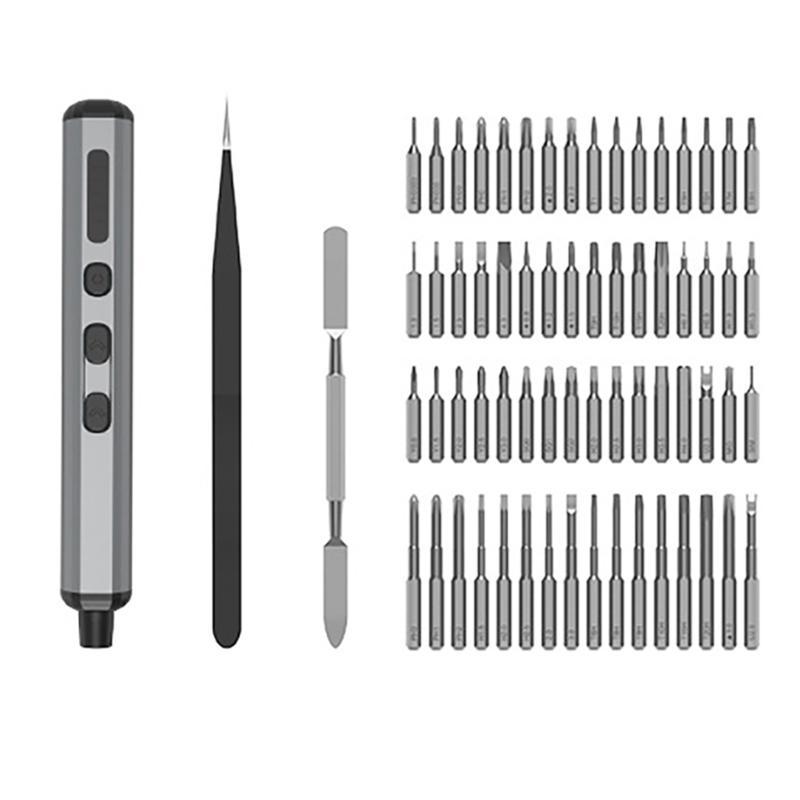 Electric Screwdriver Rechargeable Usb - Juego destornilladores eléctricos Y1UD, precisión, USB