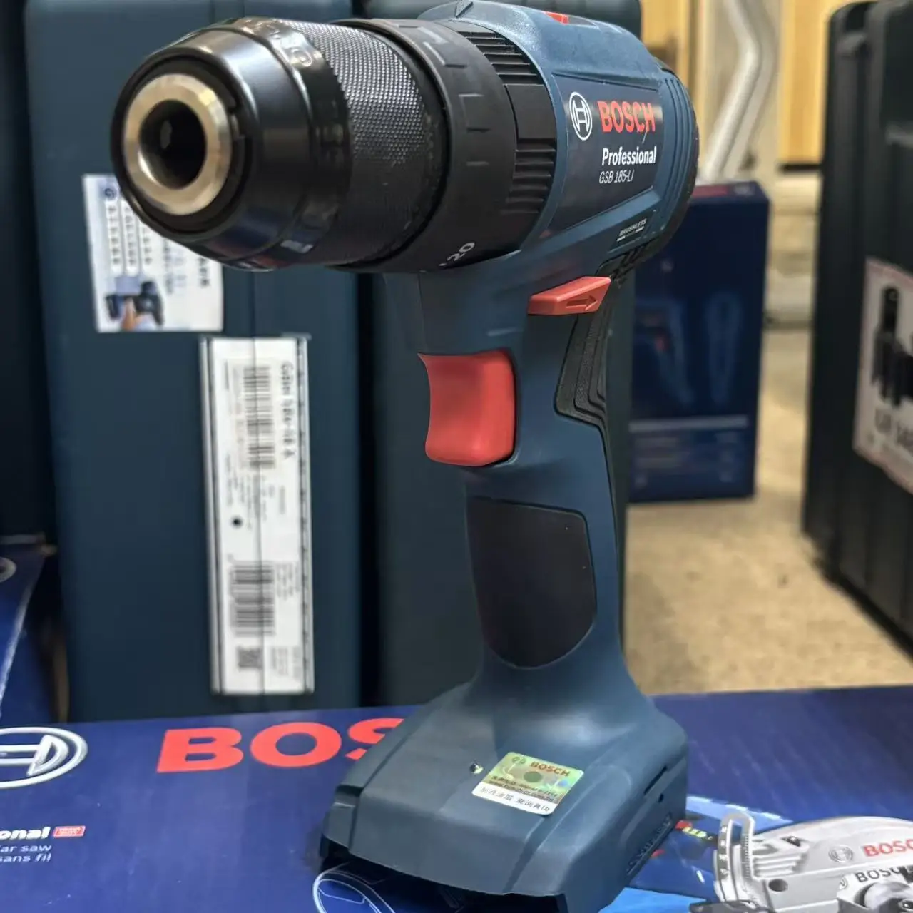Brushless Cordless Electric Drill 18V - Taladro Percutor Inalámbrico Sin Escobillas BOSCH