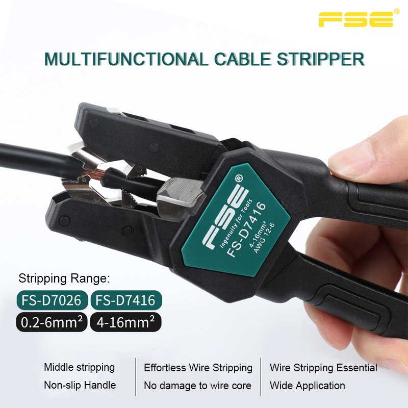 Automatic Wire Stripper Cutter - Pelacables FSE-D7026 - Alicates Pelacables Automáticos