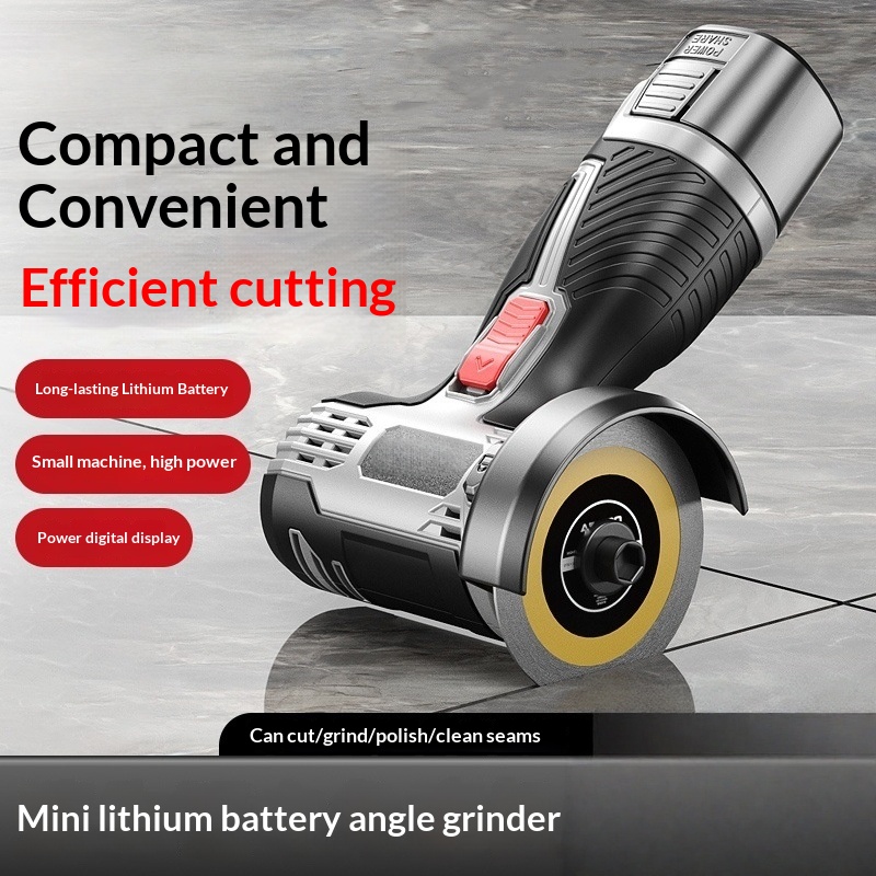 Brushless Angle Grinder Battery Powered - Mini Amoladora Angular, Herramienta Eléctrica con