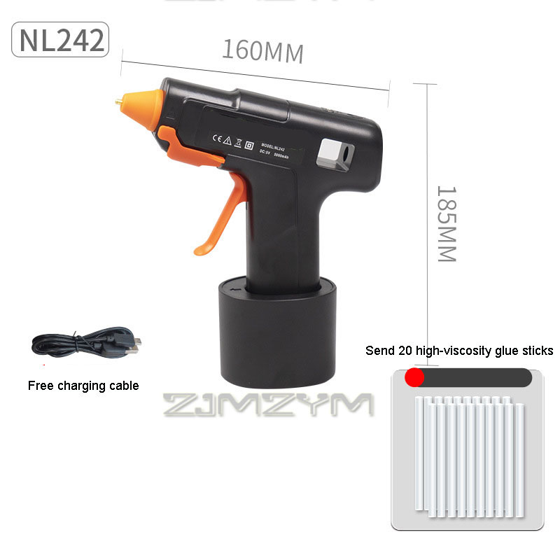 Hot Melt Glue Gun Cordless - Pistola de pegamento termofusible de unión