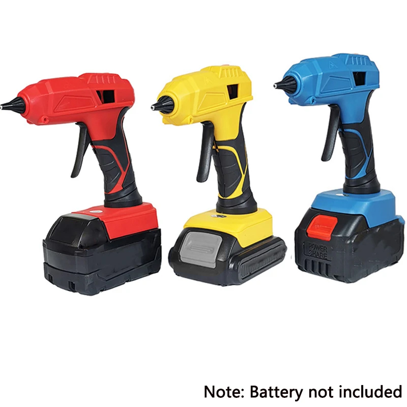 Hot Melt Glue Gun Cordless - Pistola de pegamento termofusible inalámbrica de
