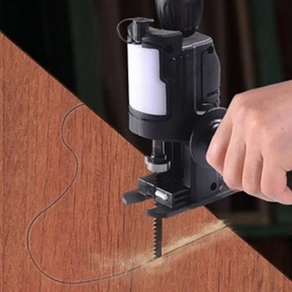 Reciprocating Saw Attachment Drill - Adaptador convertidor de taladro eléctrico a