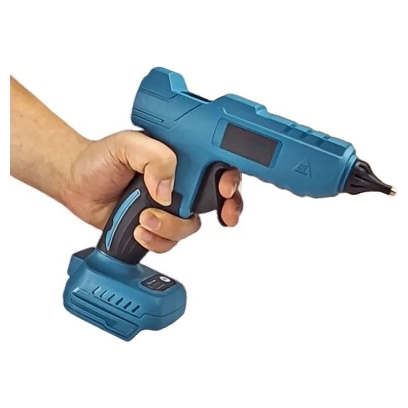 Hot Melt Glue Gun Cordless - Pistola de pegamento termofusible T19C, inalámbrica,