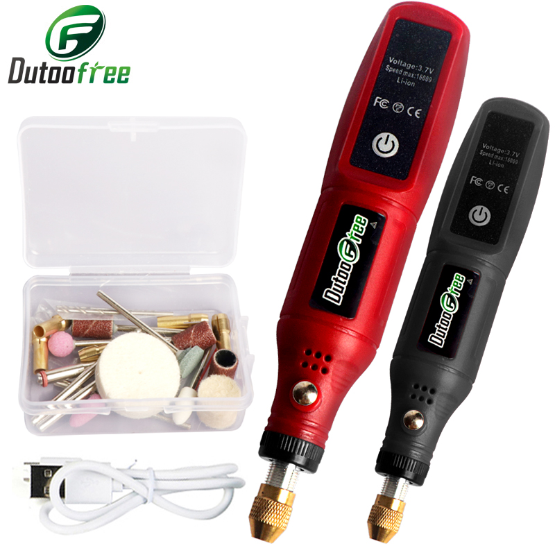 Cordless Rotary Tool Kit Accessories - Kit de herramientas rotativas inalámbricas USB,