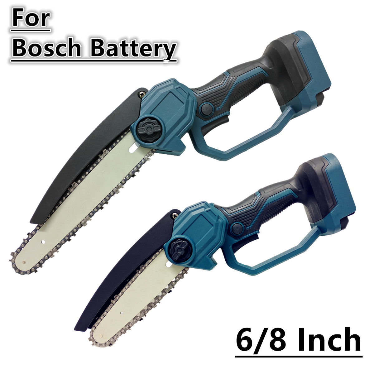 Mini Electric Chainsaw 6 Inch - Motosierra sin escobillas, sierra de cadena