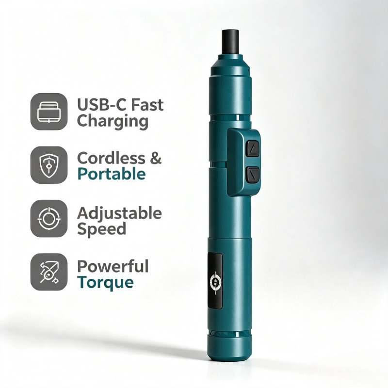 Electric Screwdriver Rechargeable Usb - Mini taladro eléctrico de 3,6 v,