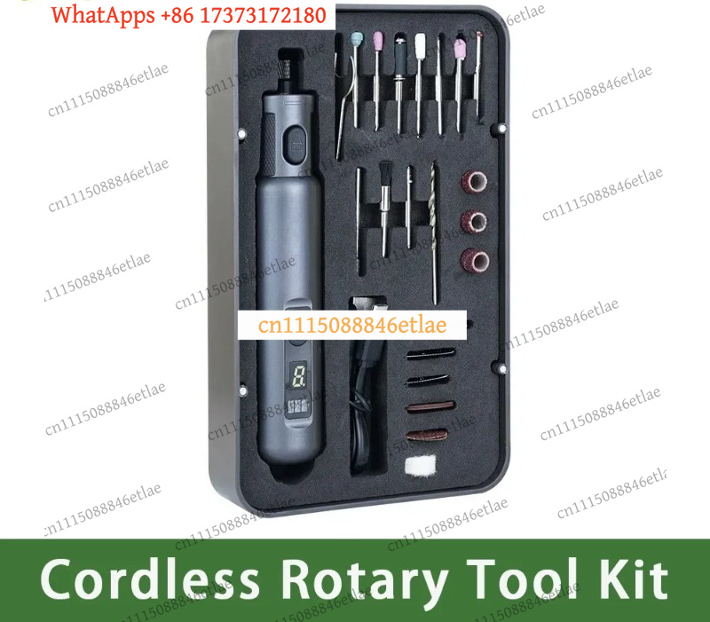 Cordless Rotary Tool Kit Accessories - Kit de Herramienta Rotatoria Inalámbrica Creality,