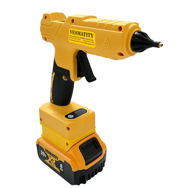 Pistola de pegamento termofusi - Hot Melt Glue Gun Cordless reseña y precio