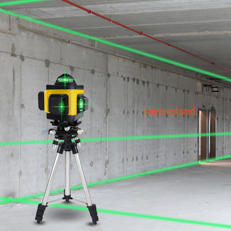 Nivel láser 4D de 16 líneas Lí - Laser Level 16 Lines 4D Green reseña y precio