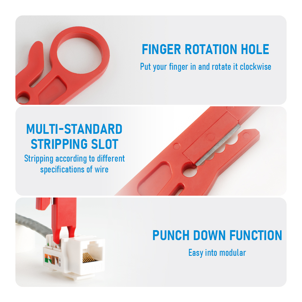 Paquete de 1/3 Pelacables con  - Automatic Wire Stripper Cutter reseña y precio