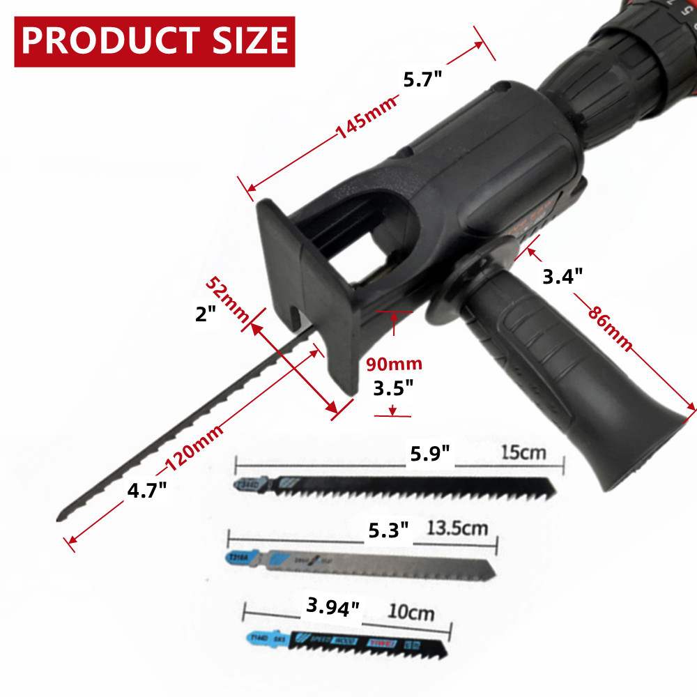 Adaptador de sierra recíproca  - Reciprocating Saw Attachment Drill reseña y precio