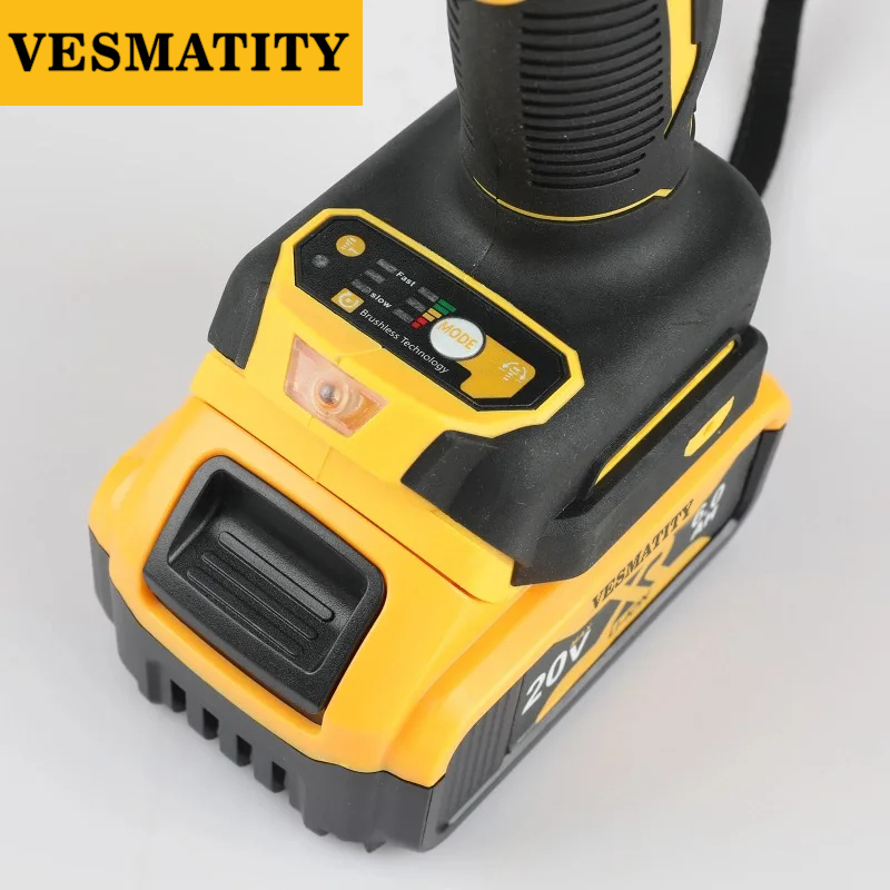 Taladro percutor sin escobilla - Brushless Cordless Electric Drill 18V reseña y precio