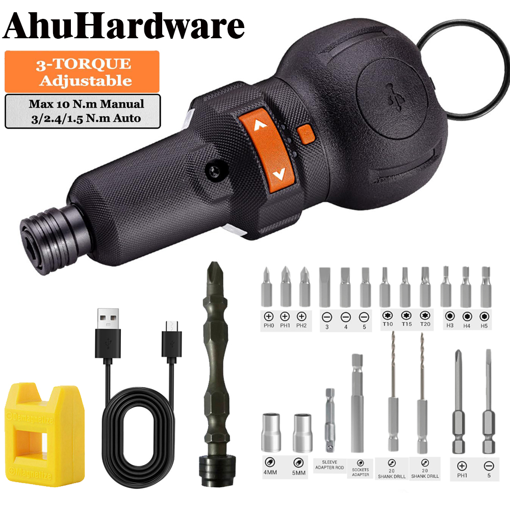 Destornillador eléctrico inalá - Electric Screwdriver Rechargeable Usb reseña y precio