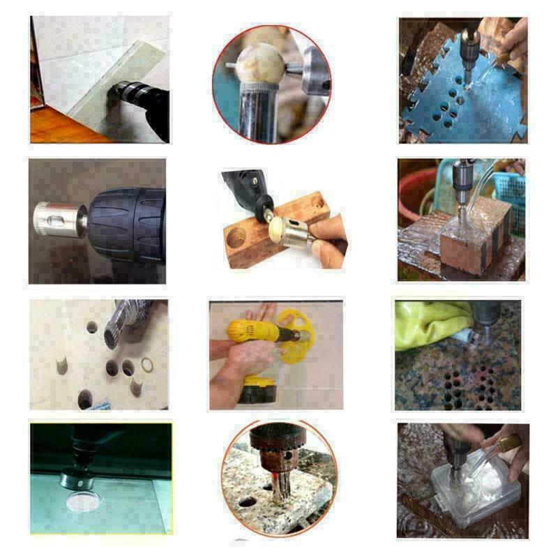 Juego de brocas para azulejos, - Reciprocating Saw Attachment Drill reseña y precio