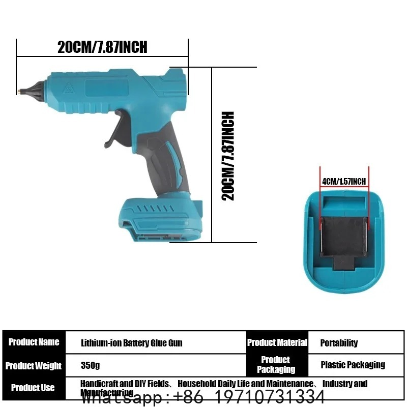 Pistola de Soldadura Eléctrica - Hot Melt Glue Gun Cordless reseña y precio
