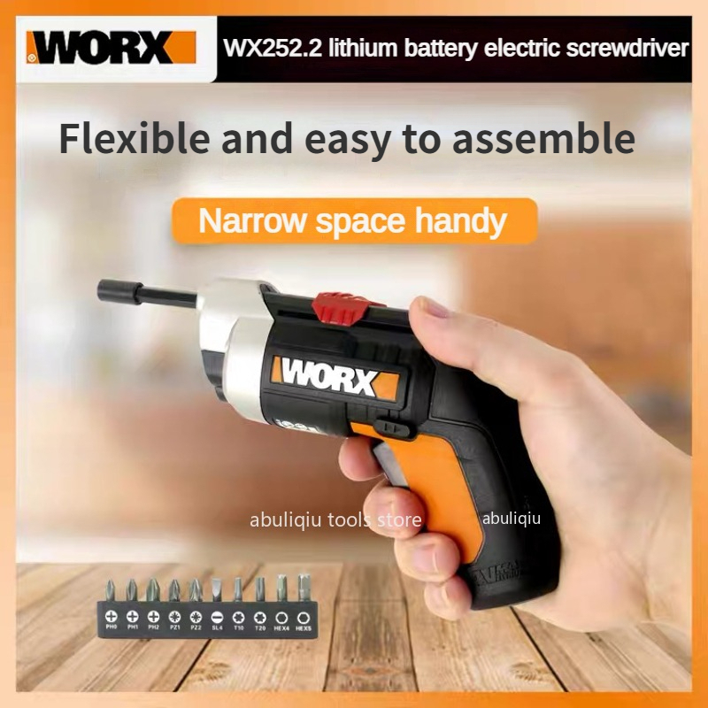 Worx WX252.2 4V Mini juego de  - Electric Screwdriver Rechargeable Usb reseña y precio