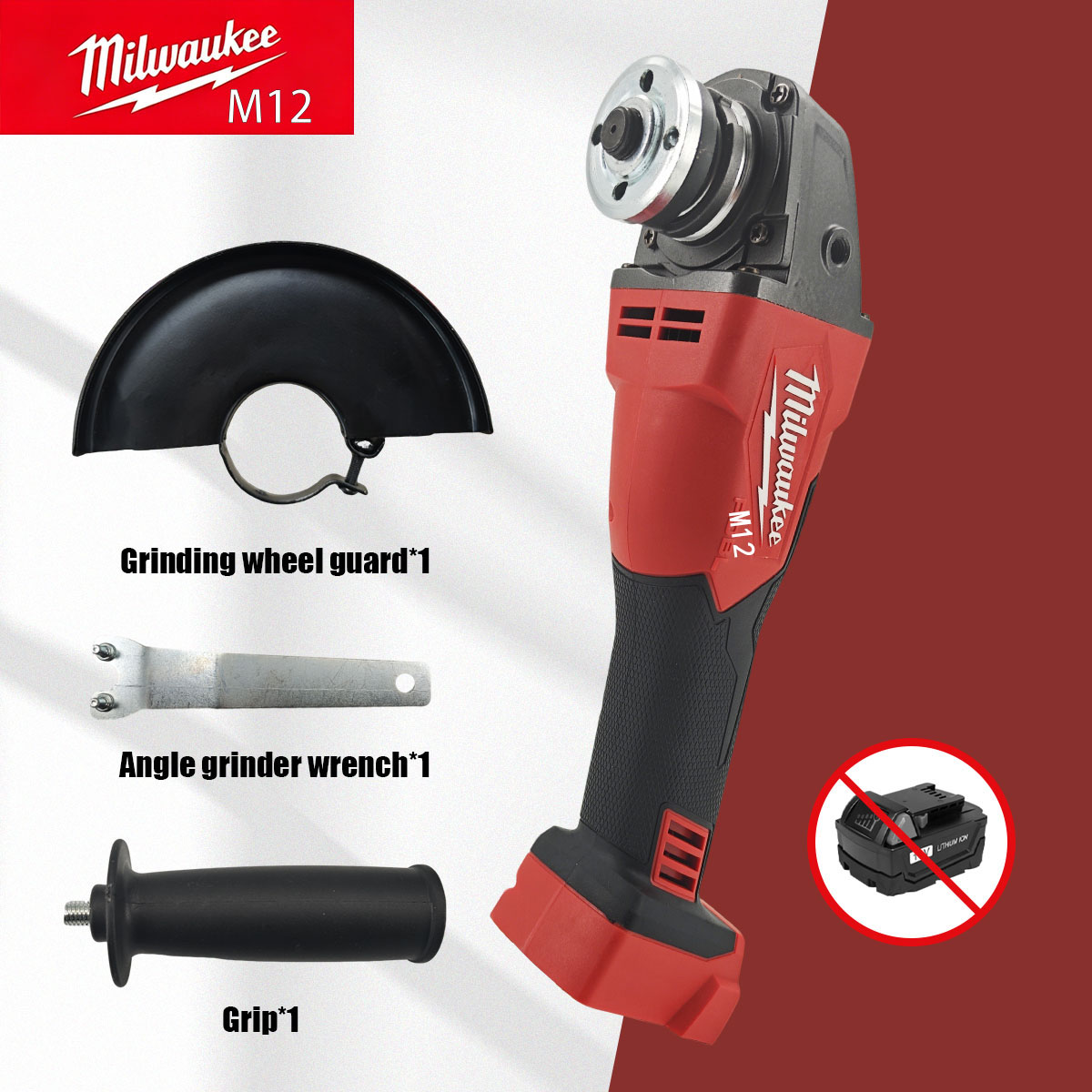 Amoladora Angular Inalámbrica  - Brushless Angle Grinder Battery Powered reseña y precio