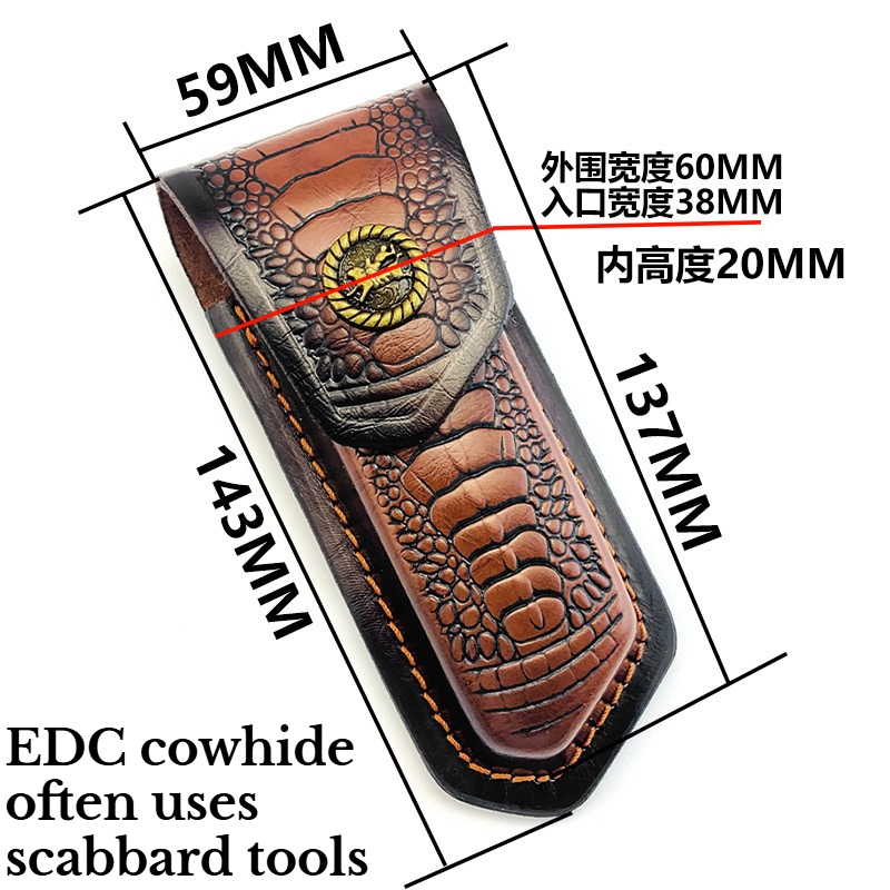 Funda Plegable de Cuero para C - Hand Tools reseña y precio