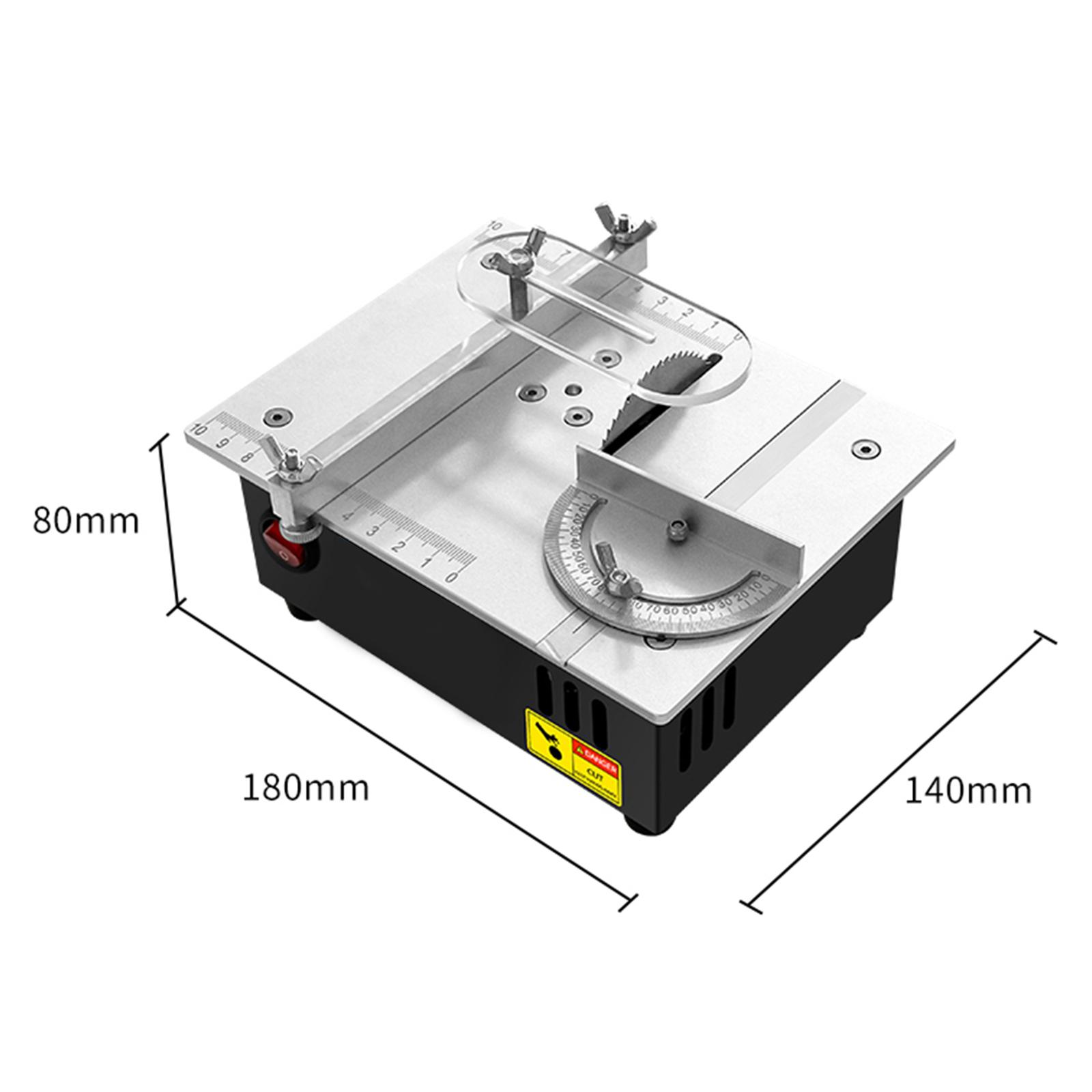 Mini Sierra de Mesa Eléctrica  - Mini Table Saw For Woodworking reseña y precio