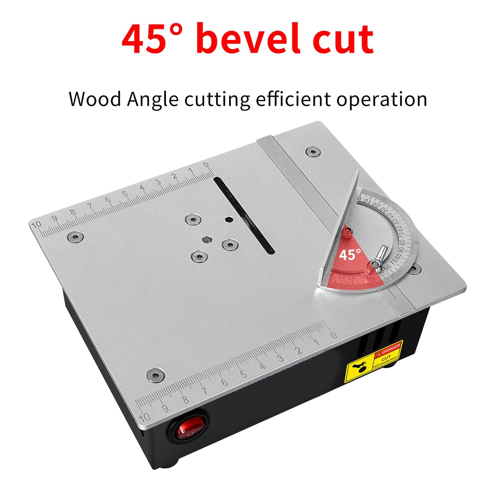 Mini Sierra de Mesa Eléctrica  - Mini Table Saw For Woodworking reseña y precio
