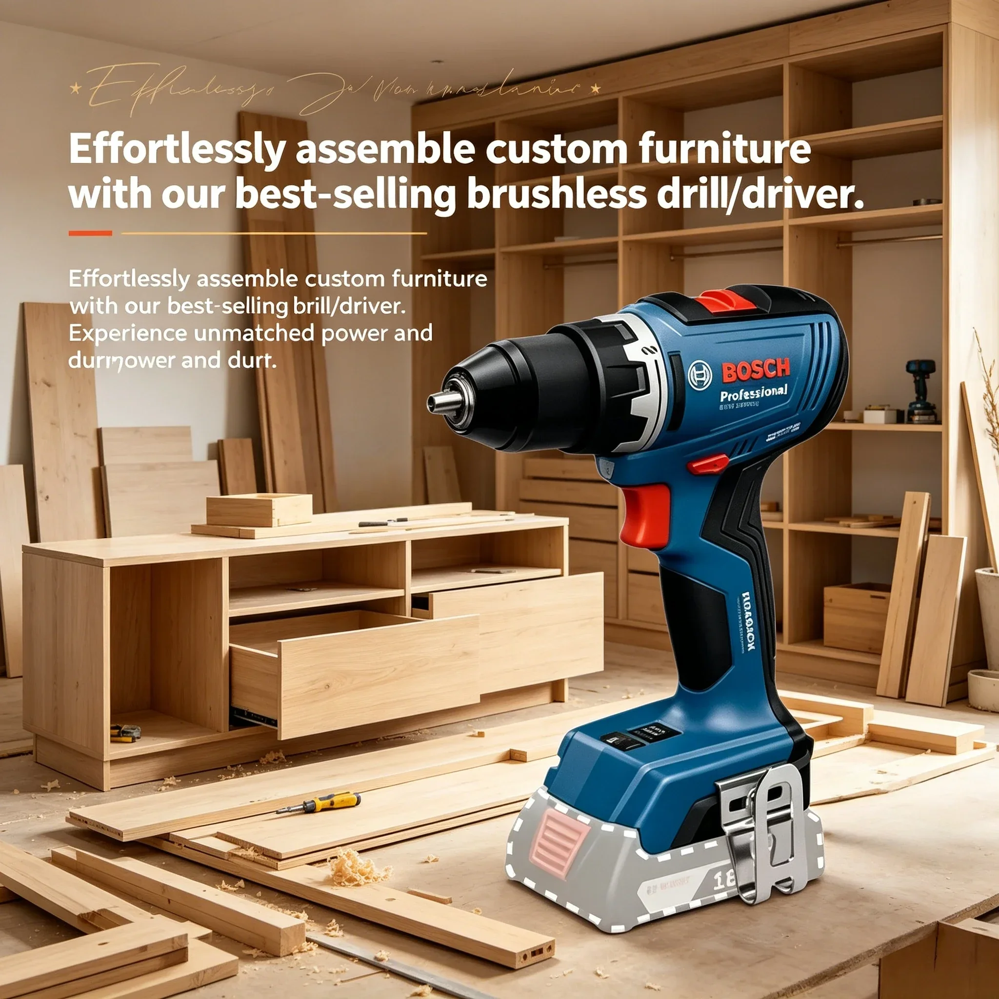 Taladro Inalámbrico Bosch GSR  - Brushless Cordless Electric Drill 18V reseña y precio