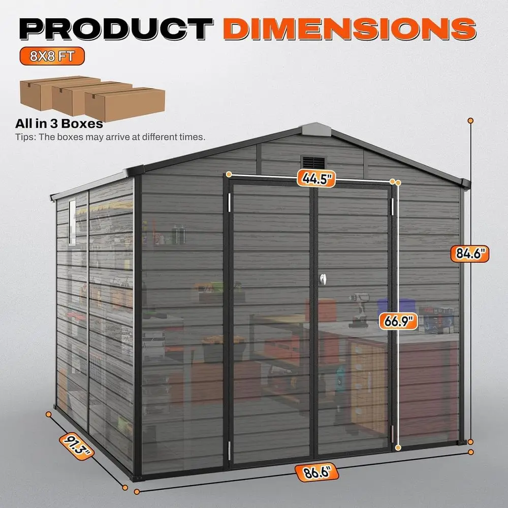 Caseta de Almacenamiento Exter - Garden Tools reseña y precio