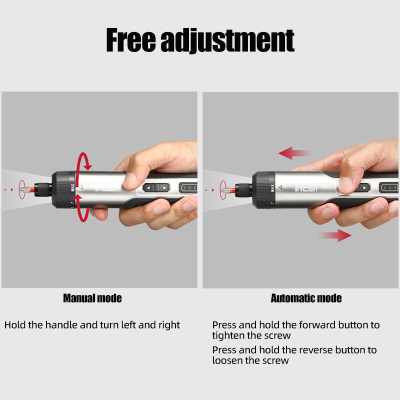 Juego de Destornillador Eléctr - Electric Screwdriver Rechargeable Usb reseña y precio