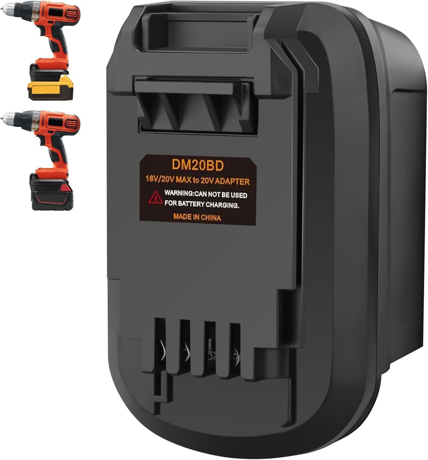 Adaptador de Batería DM20BD pa - Brushless Cordless Electric Drill 18V reseña y precio
