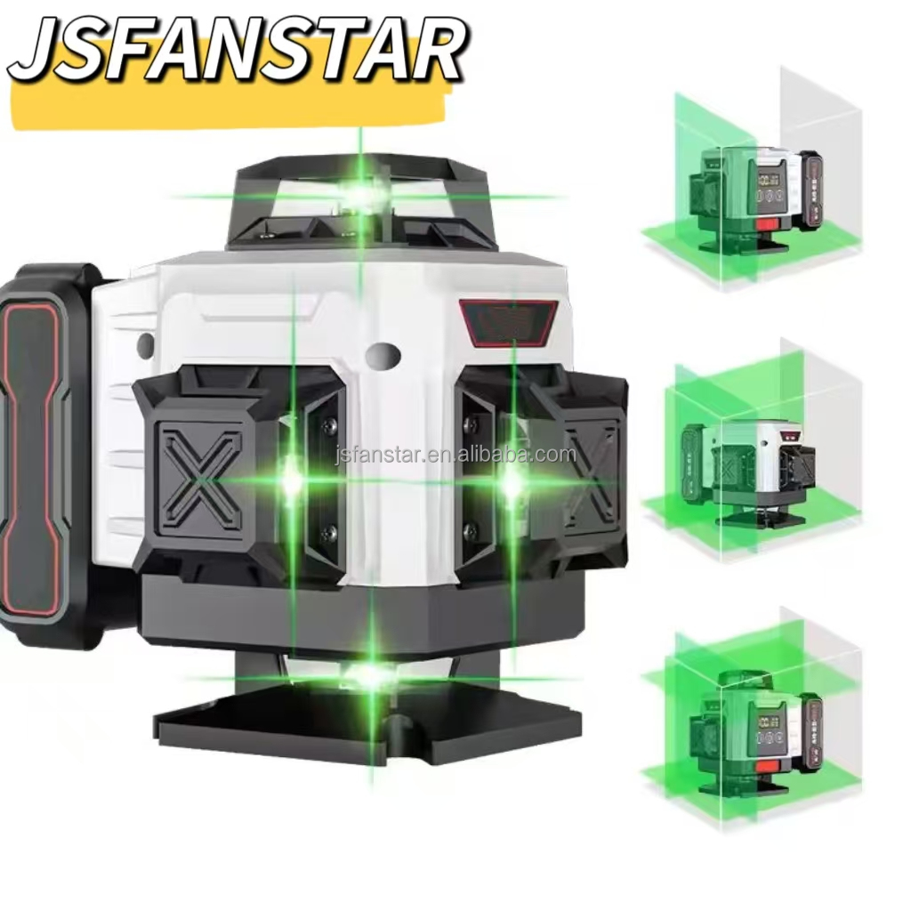 Nivel Láser Verde Digital de 1 - Laser Level 16 Lines 4D Green reseña y precio