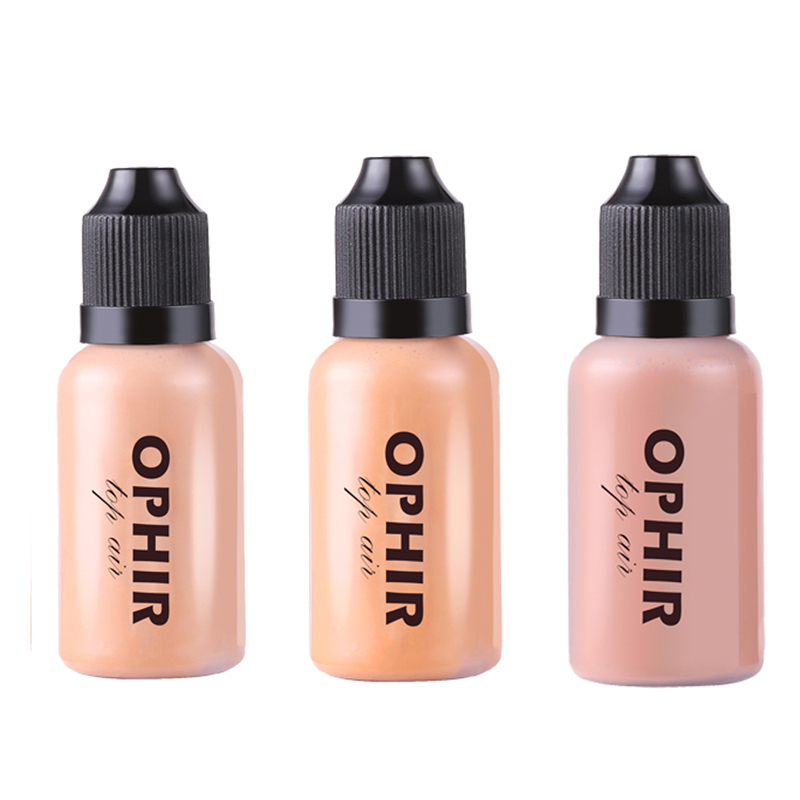 OPHIR-Juego de maquillaje prof - Airbrush Kit With Mini Compressor reseña y precio