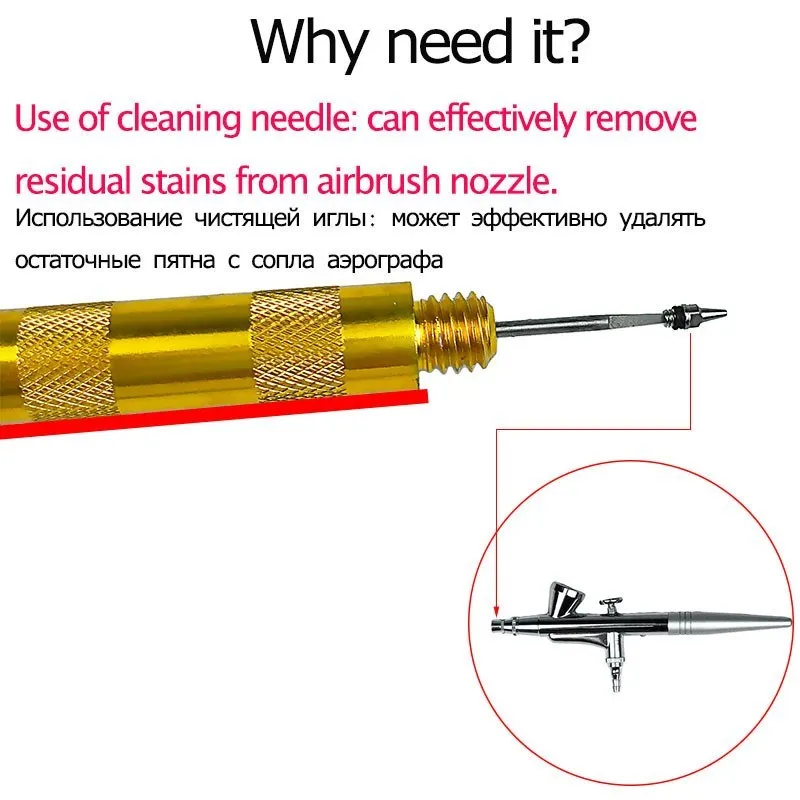 Bote de limpieza con aerógrafo - Airbrush Kit With Mini Compressor reseña y precio