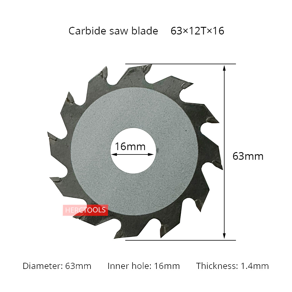 Hoja de sierra circular de 63  - Mini Table Saw For Woodworking reseña y precio