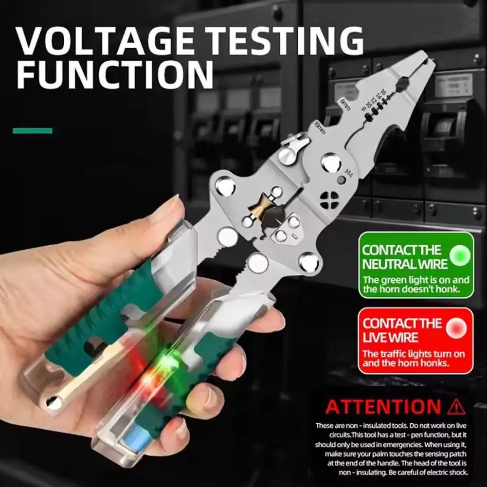 Alicates Pelacables Foldalbe,  - Automatic Wire Stripper Cutter reseña y precio