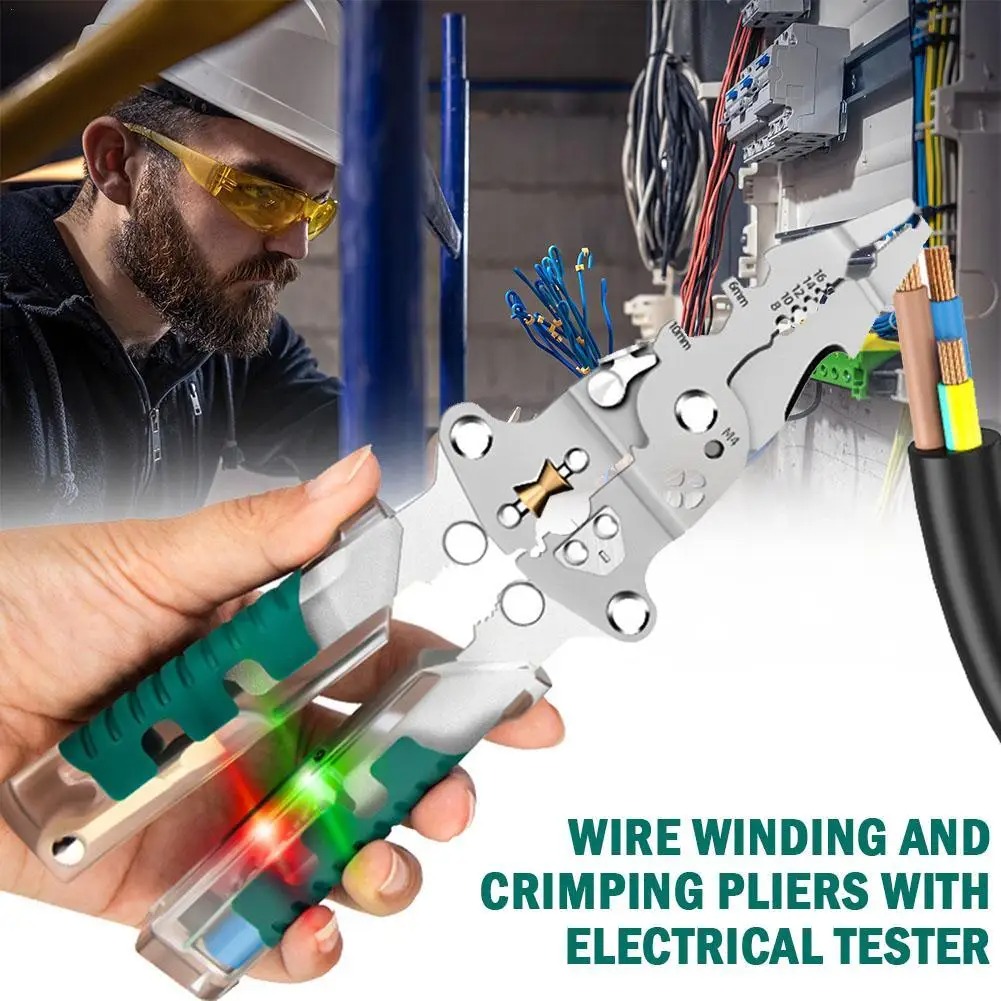 Alicates Pelacables Foldalbe,  - Automatic Wire Stripper Cutter reseña y precio