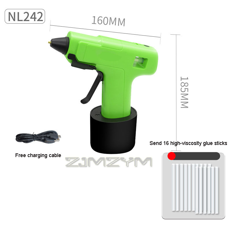 Pistola de pegamento termofusi - Hot Melt Glue Gun Cordless reseña y precio
