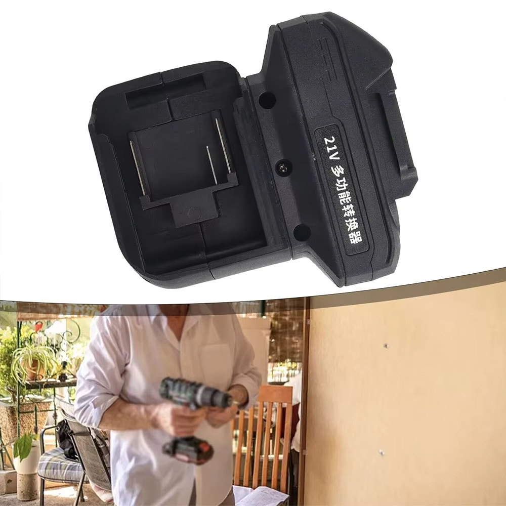 Convertidor de batería 2 en 1  - Brushless Cordless Electric Drill 18V reseña y precio