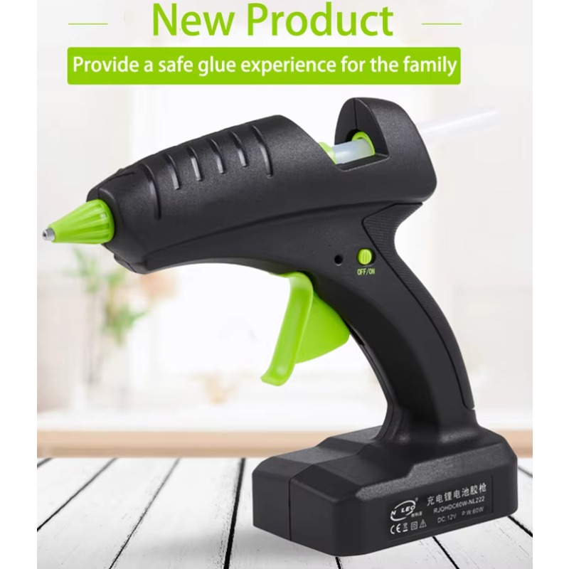 Pistola de pegamento termofusi - Hot Melt Glue Gun Cordless reseña y precio