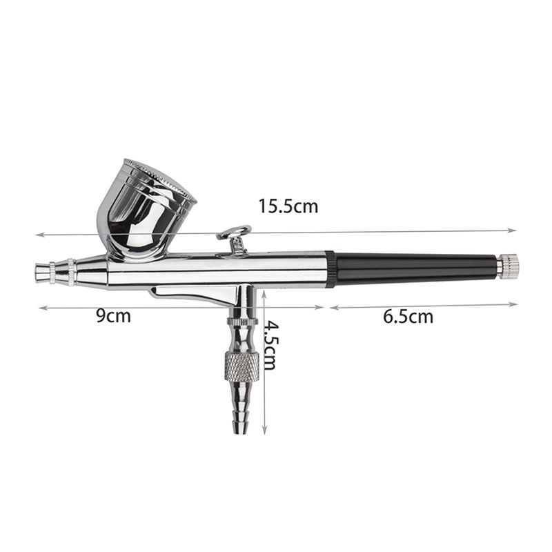 Mini aerógrafo de doble acción - Airbrush Kit With Mini Compressor reseña y precio