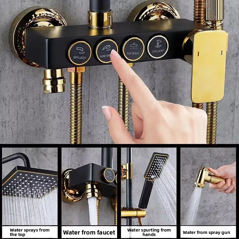 Sistema de ducha completo de a - Plumbing reseña y precio