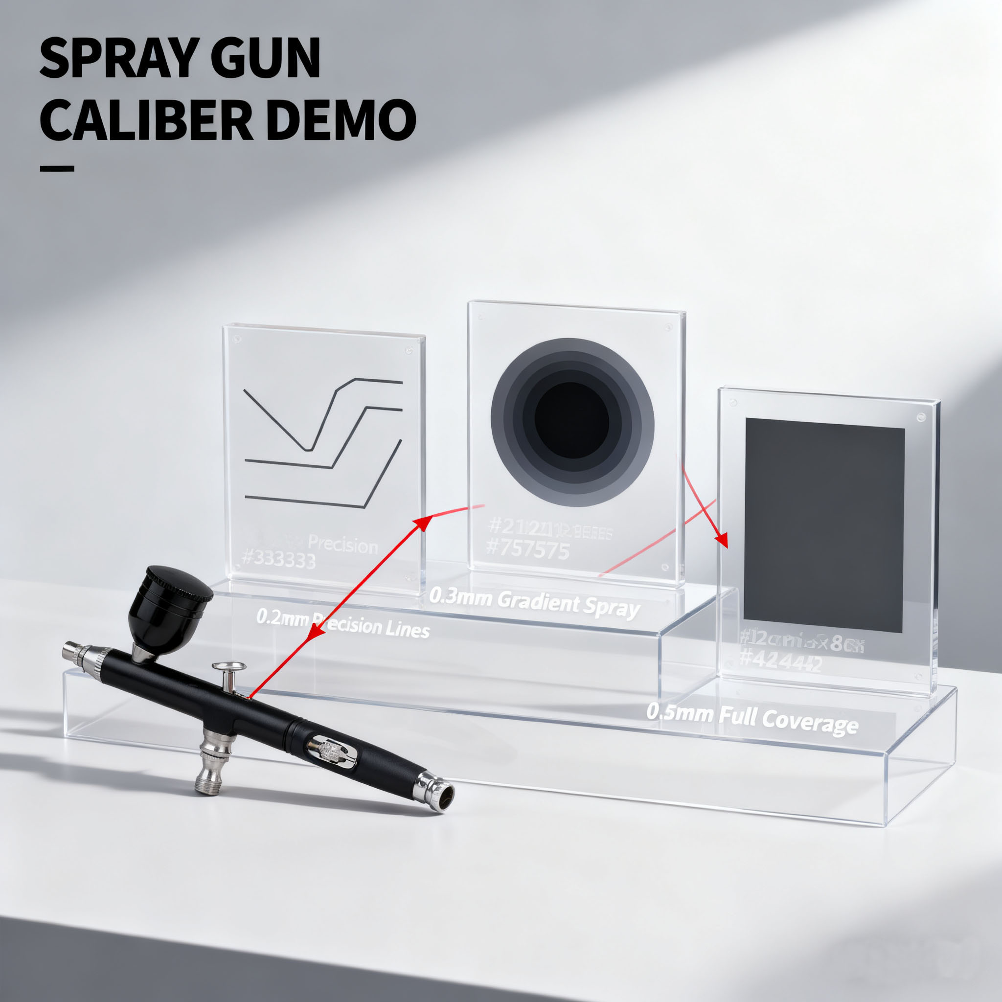 Aerógrafo de doble acción de 0 - Airbrush Kit With Mini Compressor reseña y precio