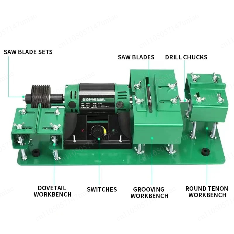 Mini Sierra de Mesa y Remachad - Mini Table Saw For Woodworking reseña y precio