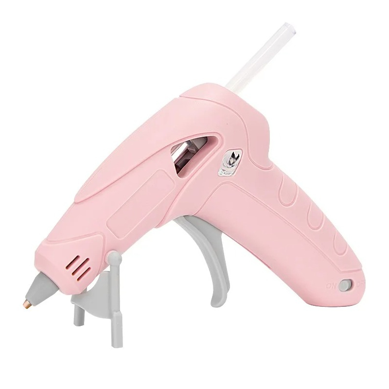 Pistola de pegamento eléctrica - Hot Melt Glue Gun Cordless reseña y precio